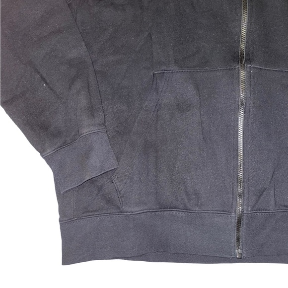 Nike Black Full Zip Hoodie Size 2XL - Picture 4 of 6